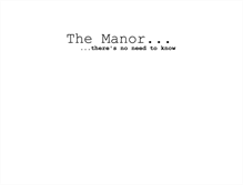 Tablet Screenshot of manor.org